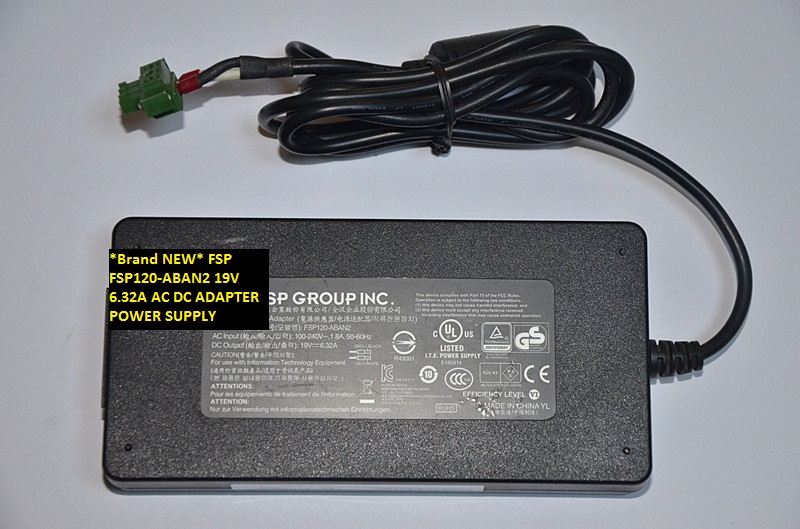 *Brand NEW* 19V 6.32A AC100-240V AC DC ADAPTER FSP FSP120-ABAN2 POWER SUPPLY